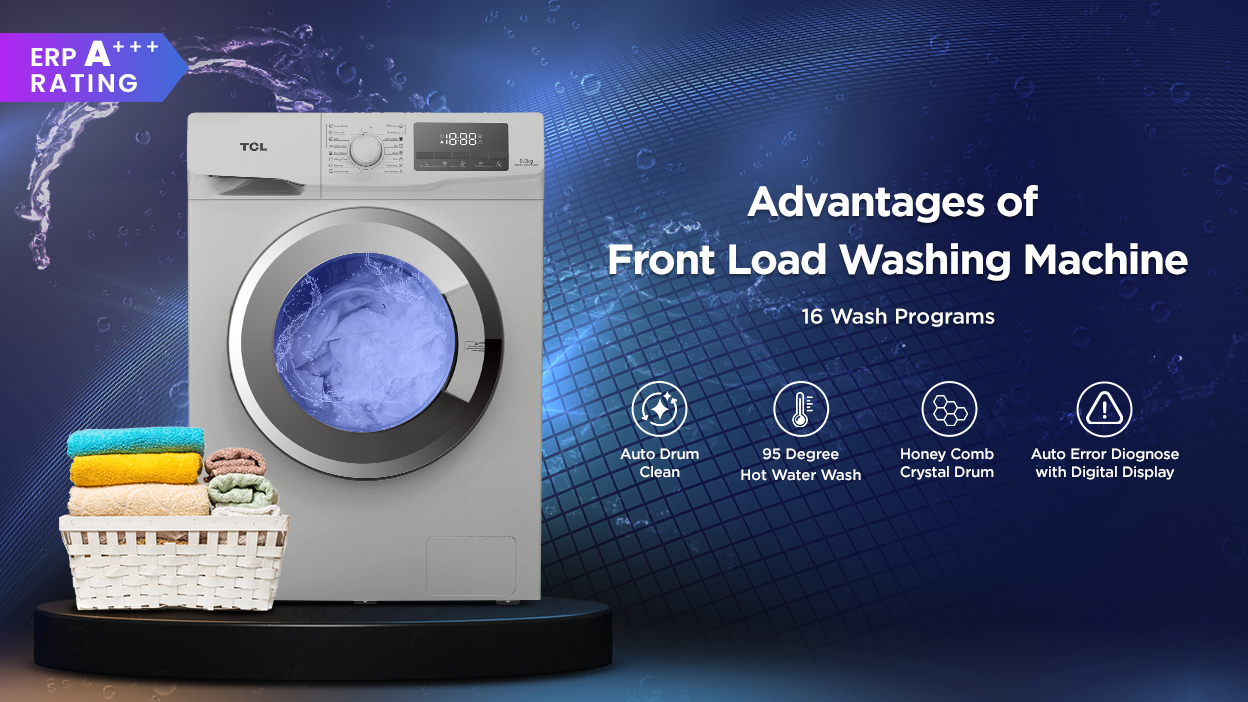 Advantages of Front Load Washing Machine